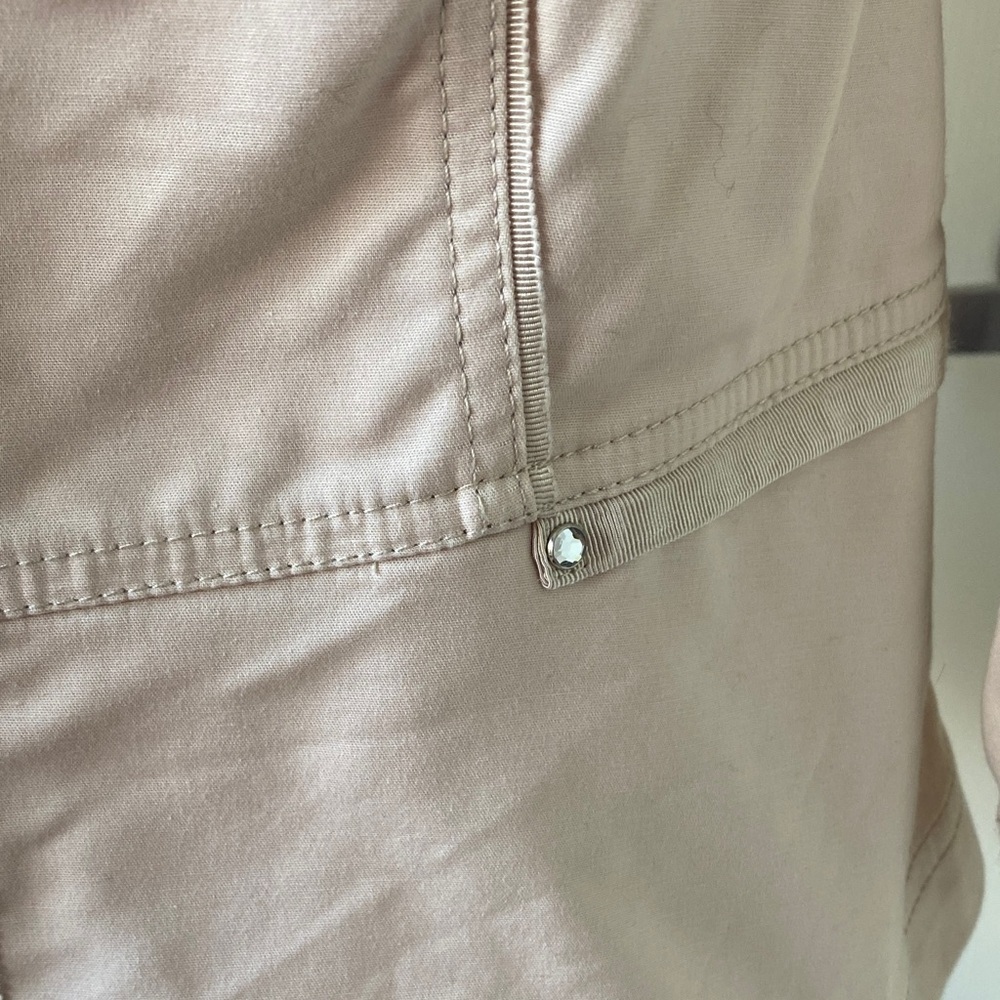 White House Black Market Light Pink Zip Blazer - Picture 2 of 9